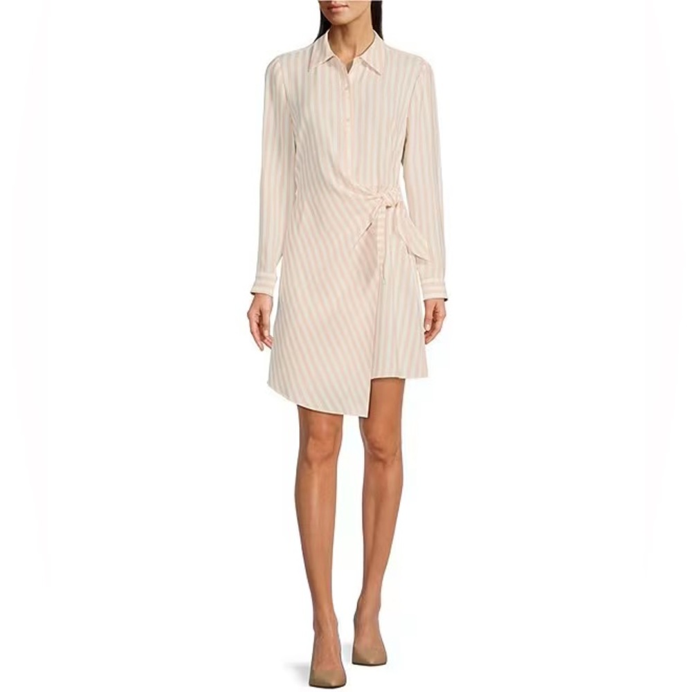 NOWT - Alex Marie Ryden Striped Wrap Dress